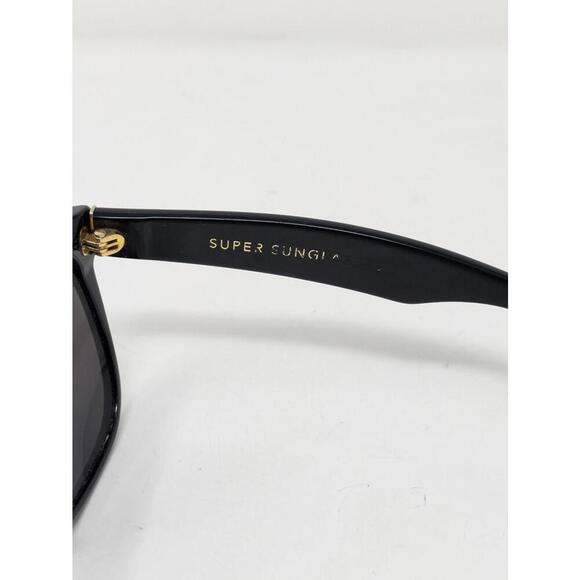 RetroSuperFuture Classic Sunglasses Black/Blue/Purple Mirror 55mm - Picture 4 of 9